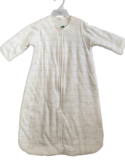 Baby Baby Sleeping Bag – Quilted Velvet Outer & Cotton Lining – sample image